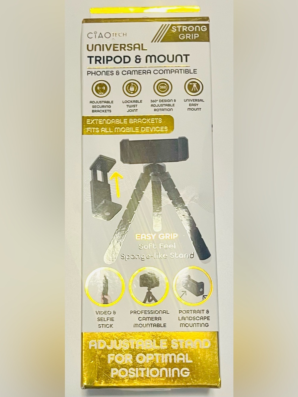 Universal Tripod & Mount - Black